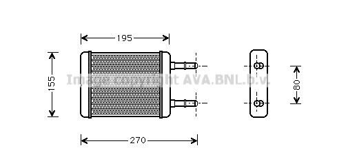 PRASCO Heater matrix Article number: HY6064 cheaply