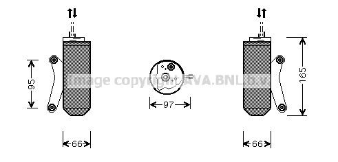 PRASCO Dryer, air conditioning Article number: JRD027 cheaply