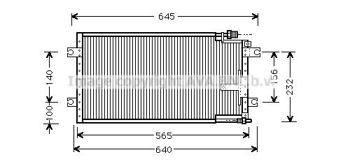 PRASCO Air conditioning condenser Article number: MZ5109 cheaply