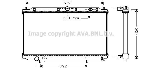 PRASCO Radiaator, mootorijahutus Artikli number: VO2124 soodsalt