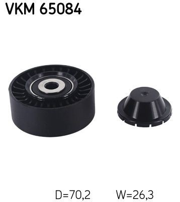 SKF Deflection / Guide Pulley, v-ribbed belt Article number: VKM 65084 cheaply