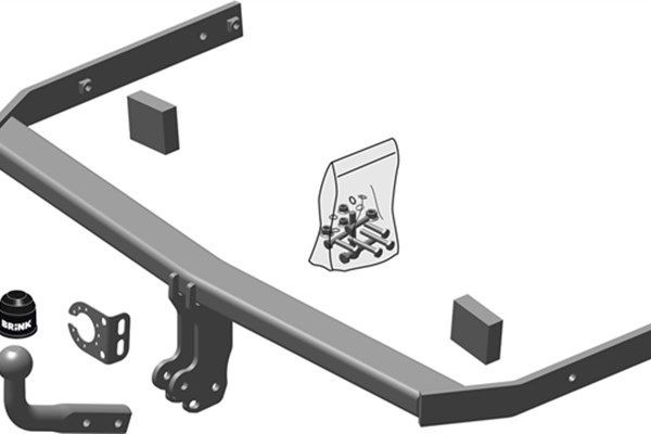 BRINK Trailer Hitch Article number: 450200 cheaply