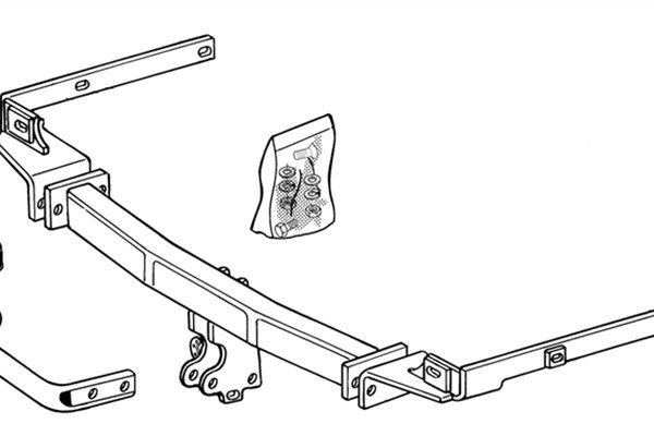 BRINK Trailer Hitch Article number: 278600 cheaply