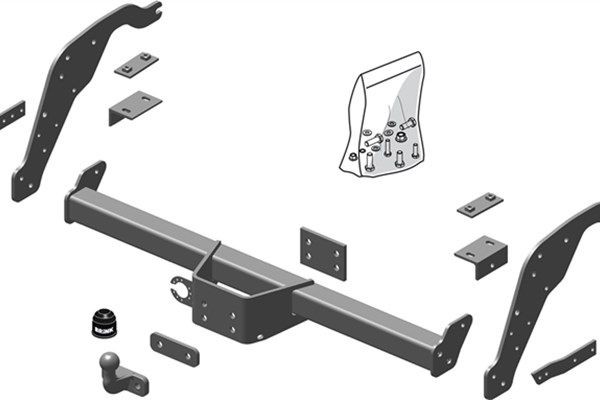 BRINK Trailer Hitch Article number: 554900 cheaply