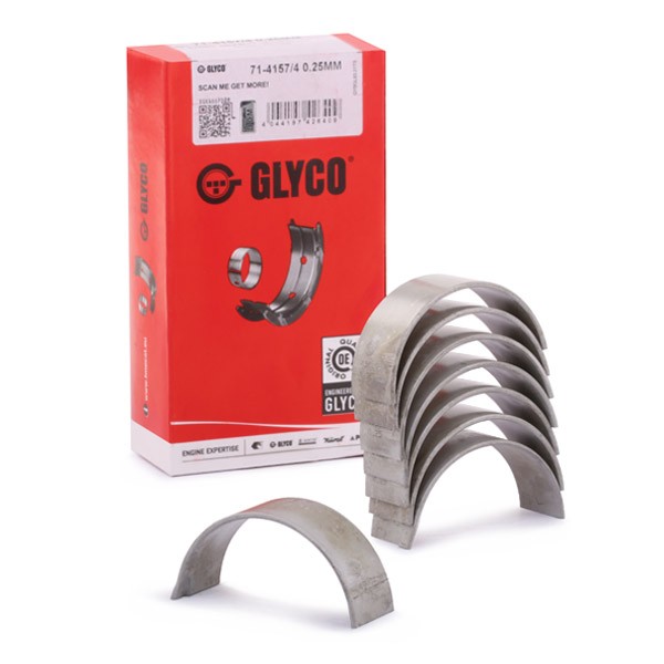GLYCO Big End Bearings Article number: 71-4157/4 0.25mm cheaply