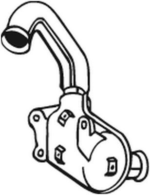 BOSAL Catalytic converter Article number: 090-588 cheaply