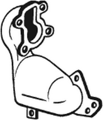 BOSAL Catalytic converter Article number: 090-627 cheaply