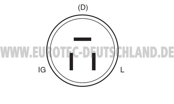 EUROTEC Alternator Article number: 12060453 cheaply