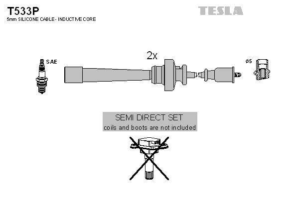 TESLA Ignition Cable Kit Article number: T533P cheaply
