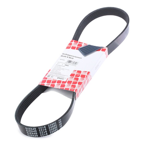 FEBI BILSTEIN Serpentine belt Article number: 39802 cheaply