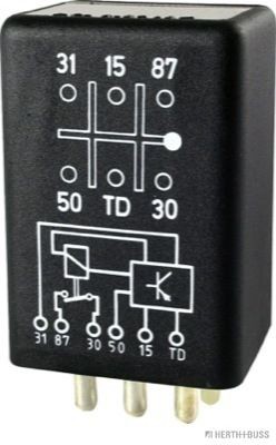 HERTH+BUSS ELPARTS Fuel pump relay Article number: 75898262 cheaply