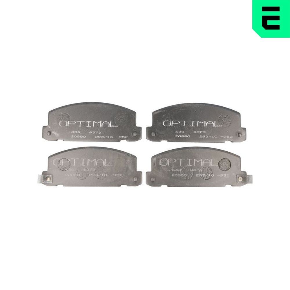 OPTIMAL Brake pad set Article number: 9373 cheaply