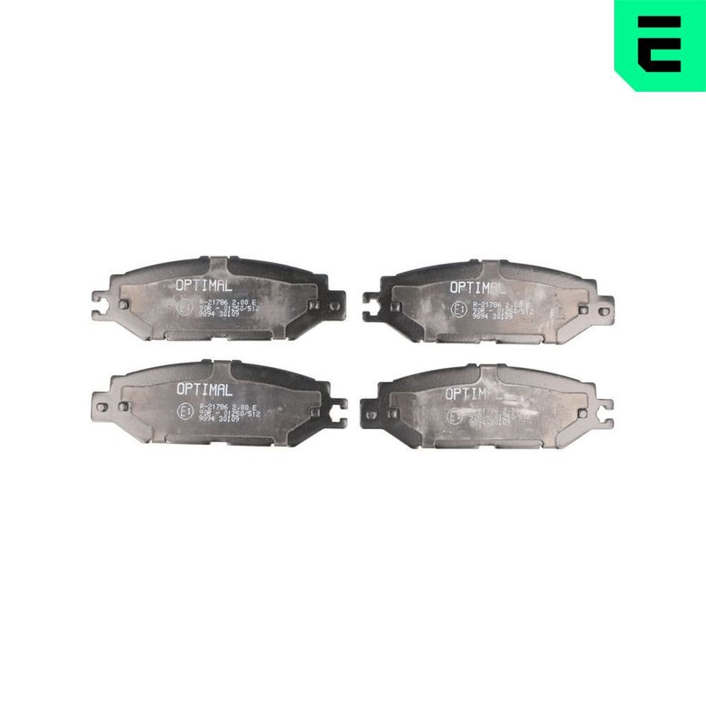 OPTIMAL Brake pad set Article number: 9964 cheaply