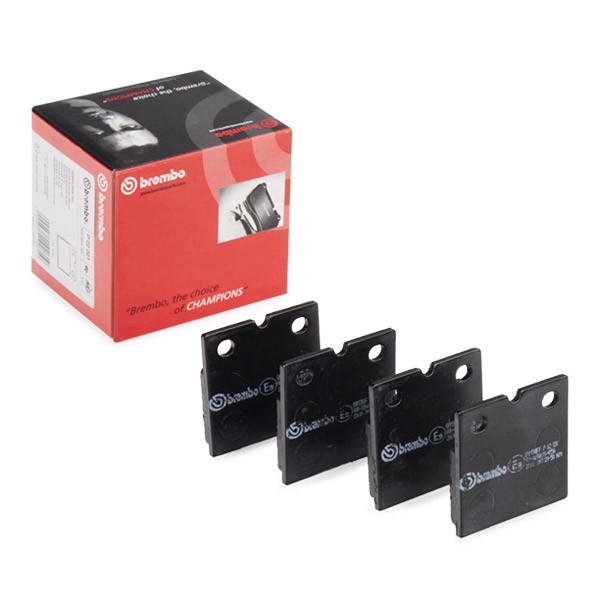 BREMBO Bremseklodssæt, parkeringsbremse Varenummer: P 02 001 billige