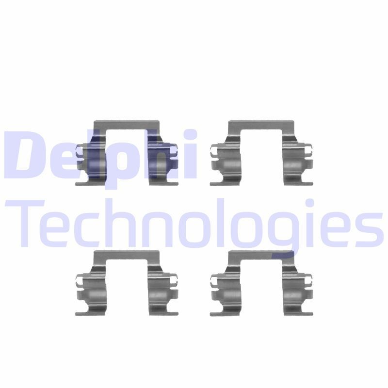 DELPHI Accessory Kit, disc brake pads Article number: LX0207 cheaply