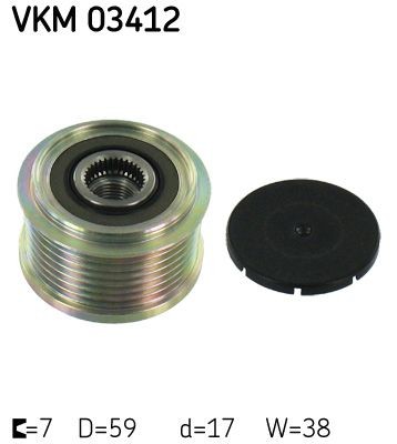 SKF Generaatori vabakäik Artikli number: VKM 03412 soodsalt