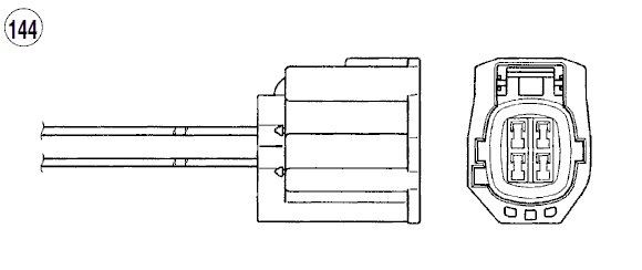 NGK Lambda sensor Article number: 90660 cheaply