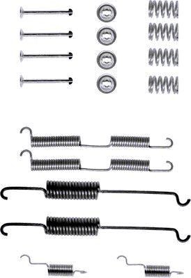 TEXTAR 97009000 Set accesorii, sabot de frana ISTANA 2.9 D 122 CP motor diesel 2003