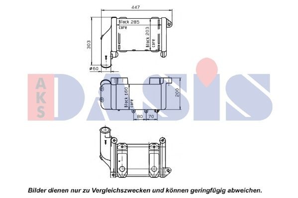 AKS DASIS Oliekøler, retarder Varenummer: 136011N billige
