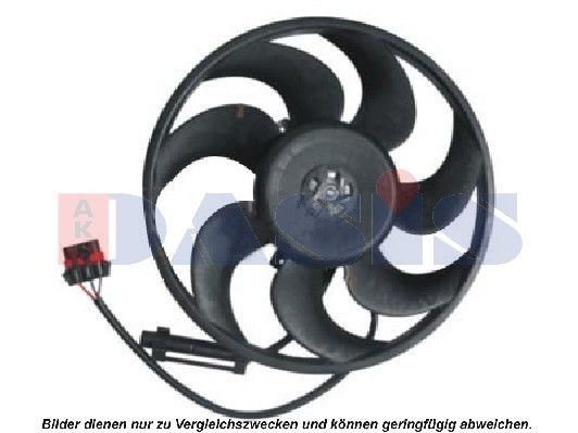 AKS DASIS Fan, radiator Article number: 158081N cheaply