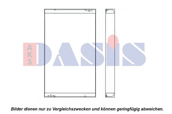 AKS DASIS Oliekøler, motorolie Varenummer: 456005N billige