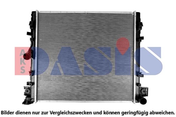 AKS DASIS Engine radiator Article number: 520121N cheaply