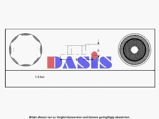 AKS DASIS Radiator cap Article number: 751652N cheaply