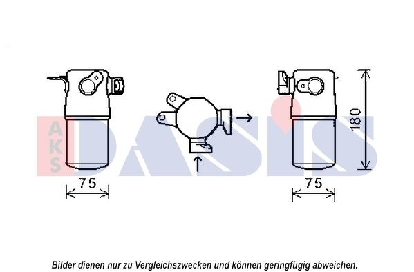 AKS DASIS Dryer, air conditioning Article number: 800610N cheaply