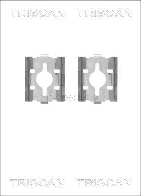 TRISCAN 8105 101628 Accessoireset, schijfremblok DUCATO 2.3 JTD 126 PK Diesel