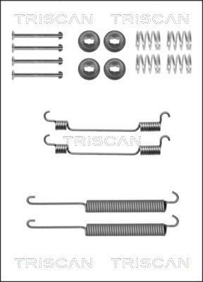 TRISCAN 8105 102592 Set accesorii, sabot de frana TRANSIT 2.2 TDCi RWD 125 CP motor diesel 2014