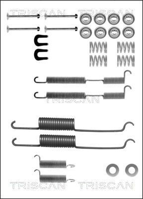 TRISCAN 8105 162254 Set accesorii, sabot de frana HILUX Pick-up 2.0 4WD 86 CP benzina 1988