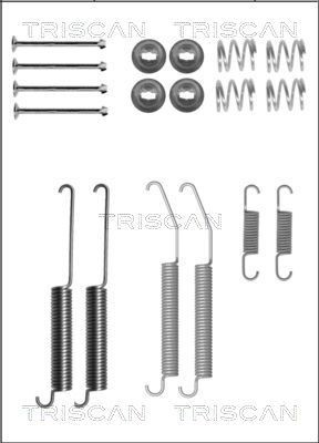 TRISCAN 8105 422588 Kit accessori, Ganasce freno L 200 2.5 TD 4WD 133 CV Diesel 2011