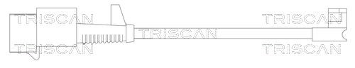 TRISCAN Warning Contact Set, brake pad wear Article number: 8115 15001 cheaply