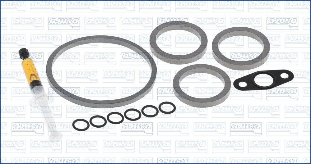 AJUSA JTC11728 Kit montaggio turbocompressore Serie 7 740 i, Li 326 CV Benzina 2015