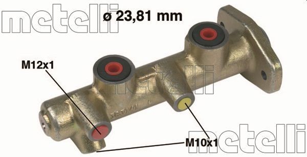 METELLI Brake master cylinder Article number: 05-0270 cheaply