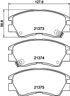 MINTEX Brake pad set Article number: MDB1446 cheaply