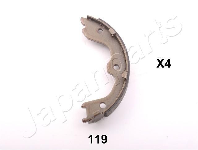 JAPANPARTS Handbrake shoes Article number: GF-119AF cheaply