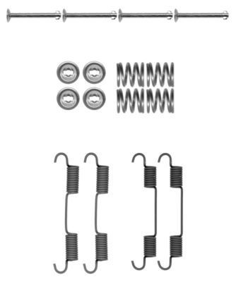 TEXTAR 97036800 Lisakomplekt, seisupiduriklotsid JX 3.5 AWD 269 HP Bensiin
