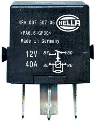 HELLA 4RA 007 507-051 Relay, main current AMAROK 2.0 TSI 4motion 160 PS Petrol
