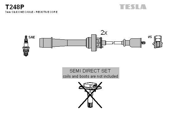 TESLA Ignition Cable Kit Article number: T248P cheaply