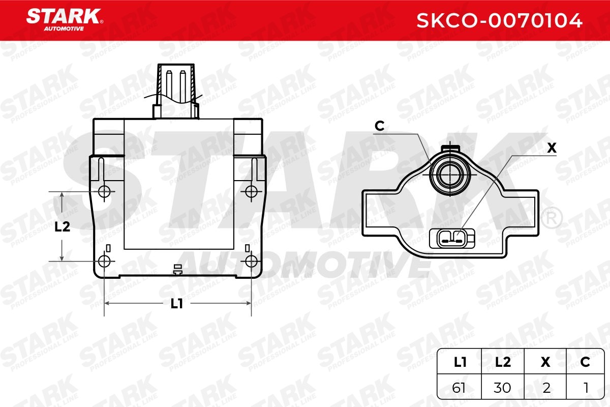 STARK Ignition coil Article number: SKCO-0070104 cheaply
