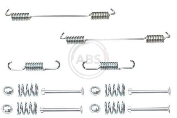 A.B.S. 0796Q Lisakomplekt, Piduriklotsid DOBLO 1.9 JTD Multijet 120 HP Diisel