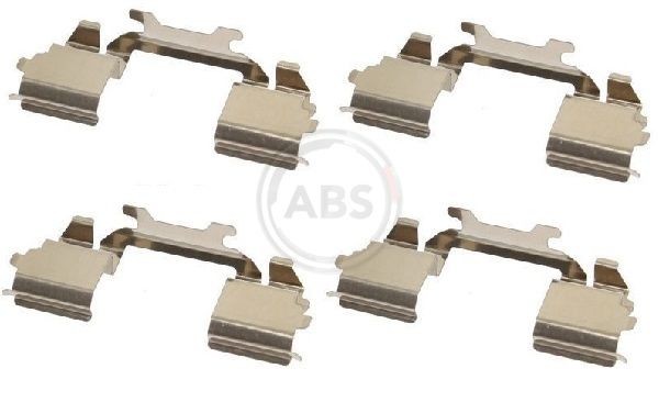 A.B.S. 1768Q Lisakomplekt, ketaspiduriklotsid Daily 2.3 35C12 V, 35C12 V/P, 35S12 V, 35S12 V/P 116 HP Diisel 2012