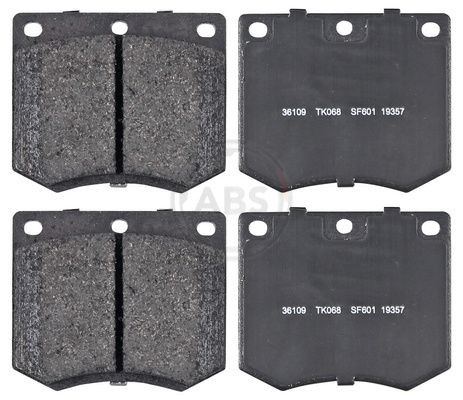 A.B.S. Brake pad set Article number: 36109 cheaply