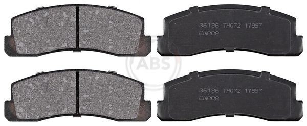 A.B.S. Brake pad set Article number: 36136 cheaply