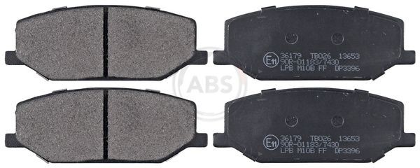 A.B.S. Brake pad set Article number: 36179 cheaply