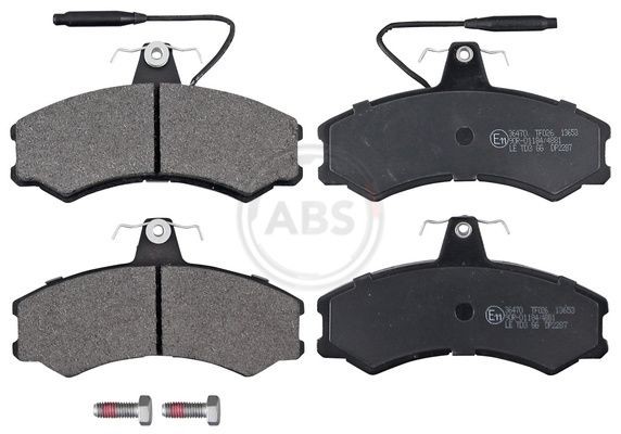 A.B.S. Brake pad set Article number: 36470 cheaply