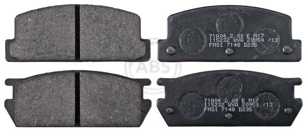 A.B.S. Brake pad set Article number: 36553 cheaply