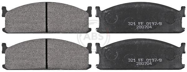A.B.S. Brake pad set Article number: 36593 cheaply