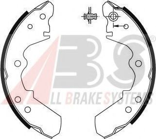 A.B.S. Brake Shoe Set Article number: 8662 cheaply
